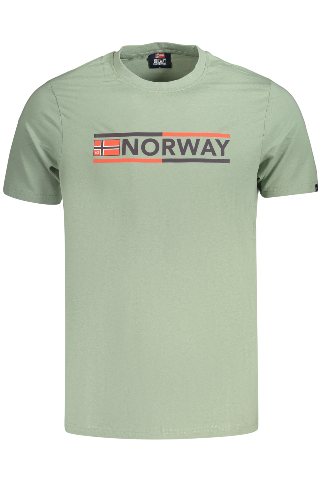 NORWAY 1963 MEN'S SHORT-SLEEVED T-SHIRT GREEN NORWAY 1963