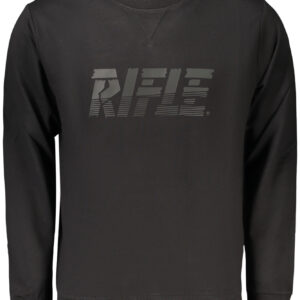 RIFLE MEN'S BLACK ZIP-UP SWEATSHIRT RIFLE