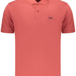 MEN'S RED SHORT-SLEEVE RIFLE POLO RIFLE
