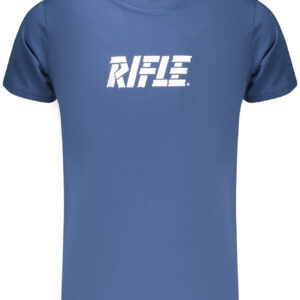 RIFLE SHORT-SLEEVED T-SHIRT MEN'S BLUE RIFLE