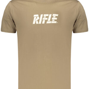 MEN'S BROWN SHORT-SLEEVED RIFLE T-SHIRT RIFLE