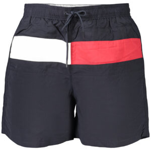 TOMMY HILFIGER MEN'S BLUE BOTTOM SWIMSUIT TOMMY HILFIGER