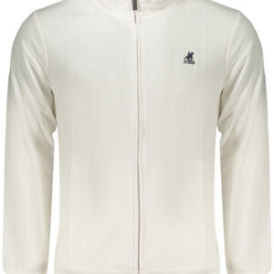 US GRAND MEN'S WHITE ZIP-UP SWEATSHIRT U.S. GRAND