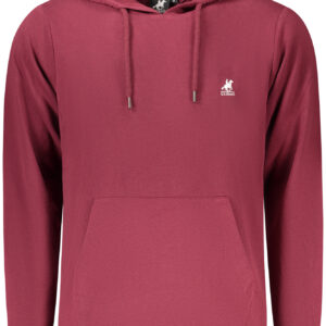 US GRAND MEN'S RED ZIP-UP SWEATSHIRT U.S. GRAND