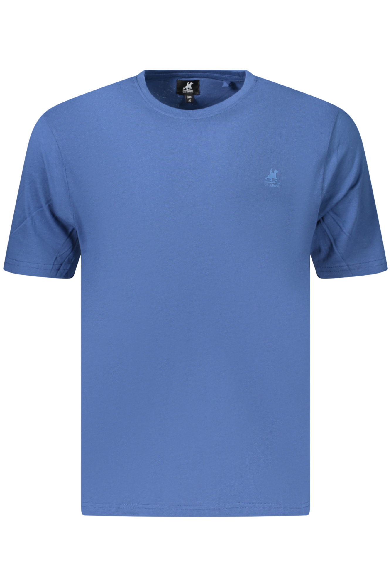 US GRAND MEN'S SHORT-SLEEVE T-SHIRT BLUE U.S. GRAND