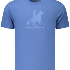 US GRAND MEN'S SHORT-SLEEVE T-SHIRT BLUE U.S. GRAND
