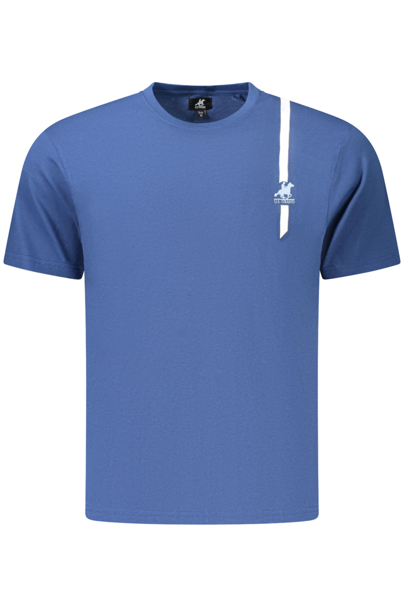 US GRAND MEN'S SHORT-SLEEVE T-SHIRT BLUE U.S. GRAND