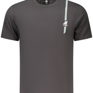 US GRAND MEN'S BLACK SHORT-SLEEVE T-SHIRT U.S. GRAND