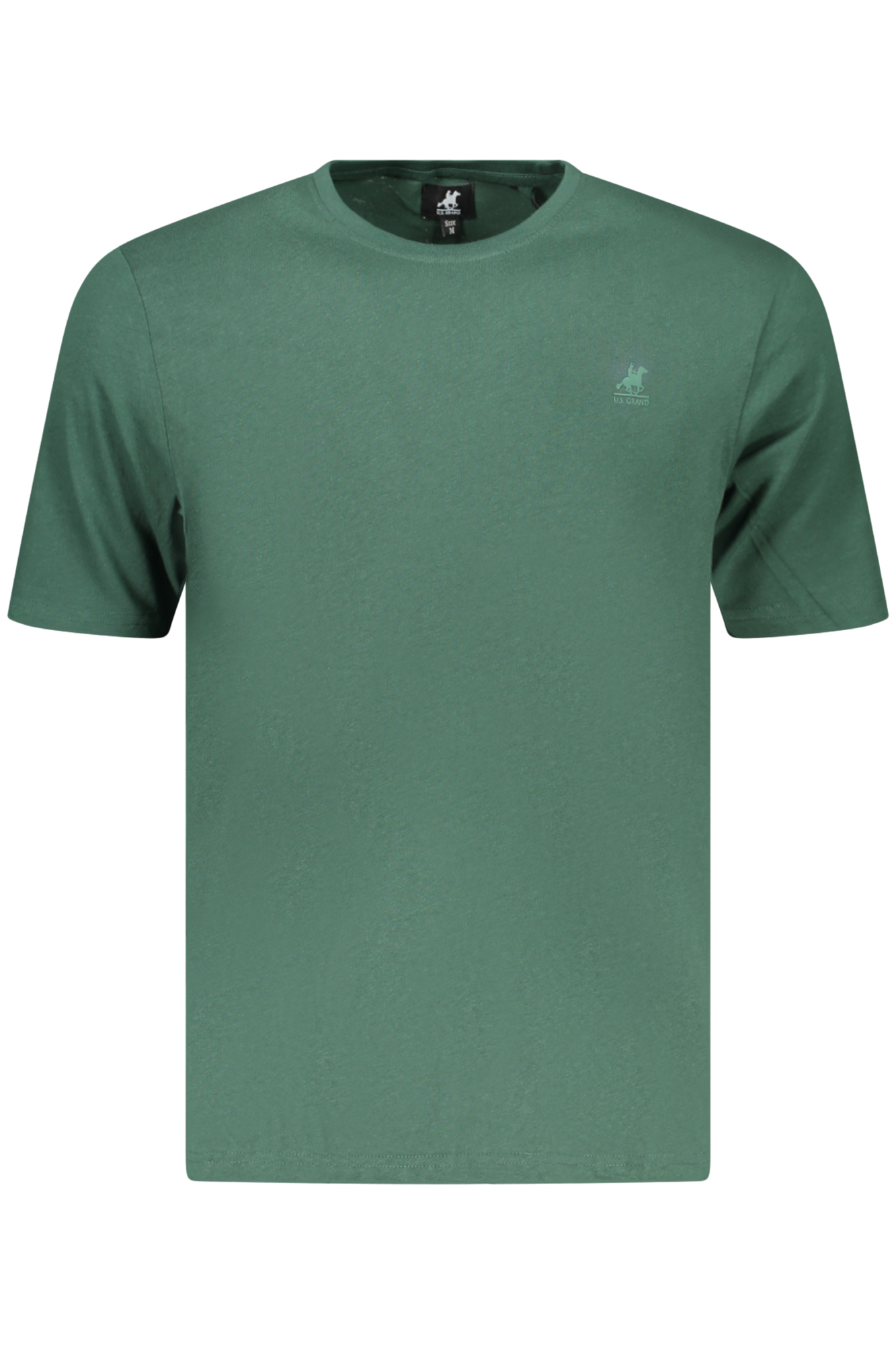 US GRAND MEN'S SHORT-SLEEVED GREEN T-SHIRT U.S. GRAND