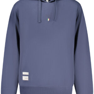 MILITARY ACADEMY MEN'S BLUE ZIP-UP SWEATSHIRT ACCADEMIA MILITARE