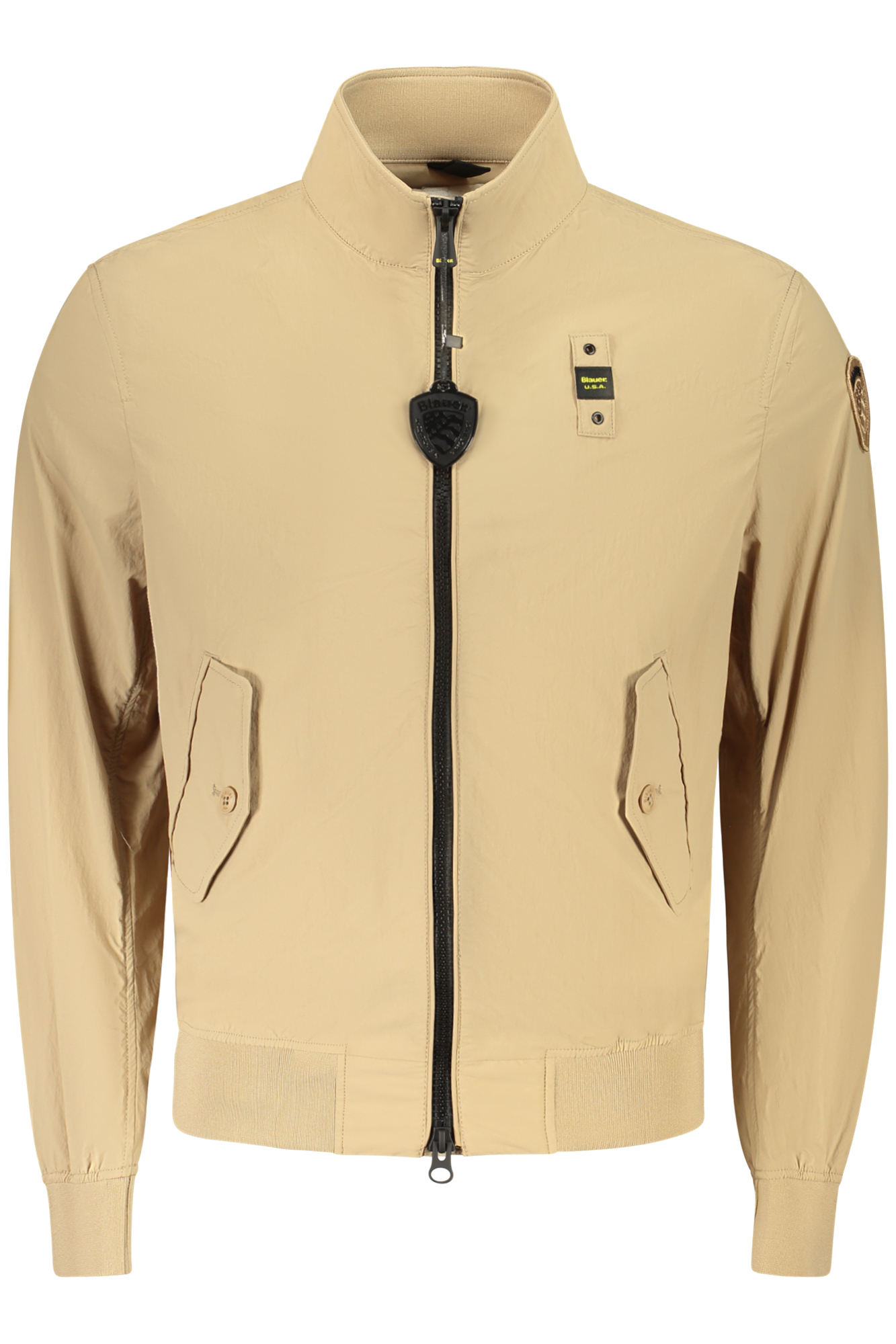 BLAUER APPAREL MEN'S BEIGE JACKET BLAUER APPAREL
