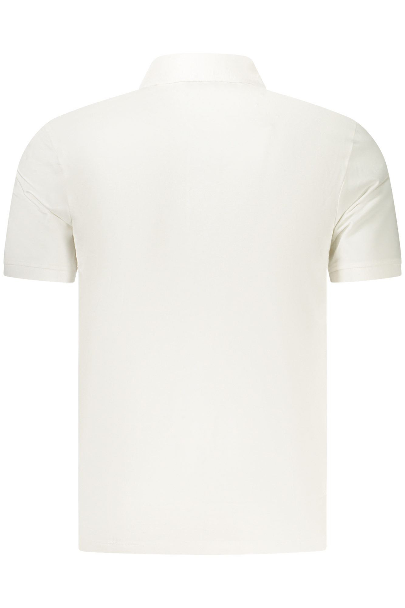 BLAUER APPAREL MEN'S SHORT-SLEEVE POLO SHIRT WHITE - Image 2
