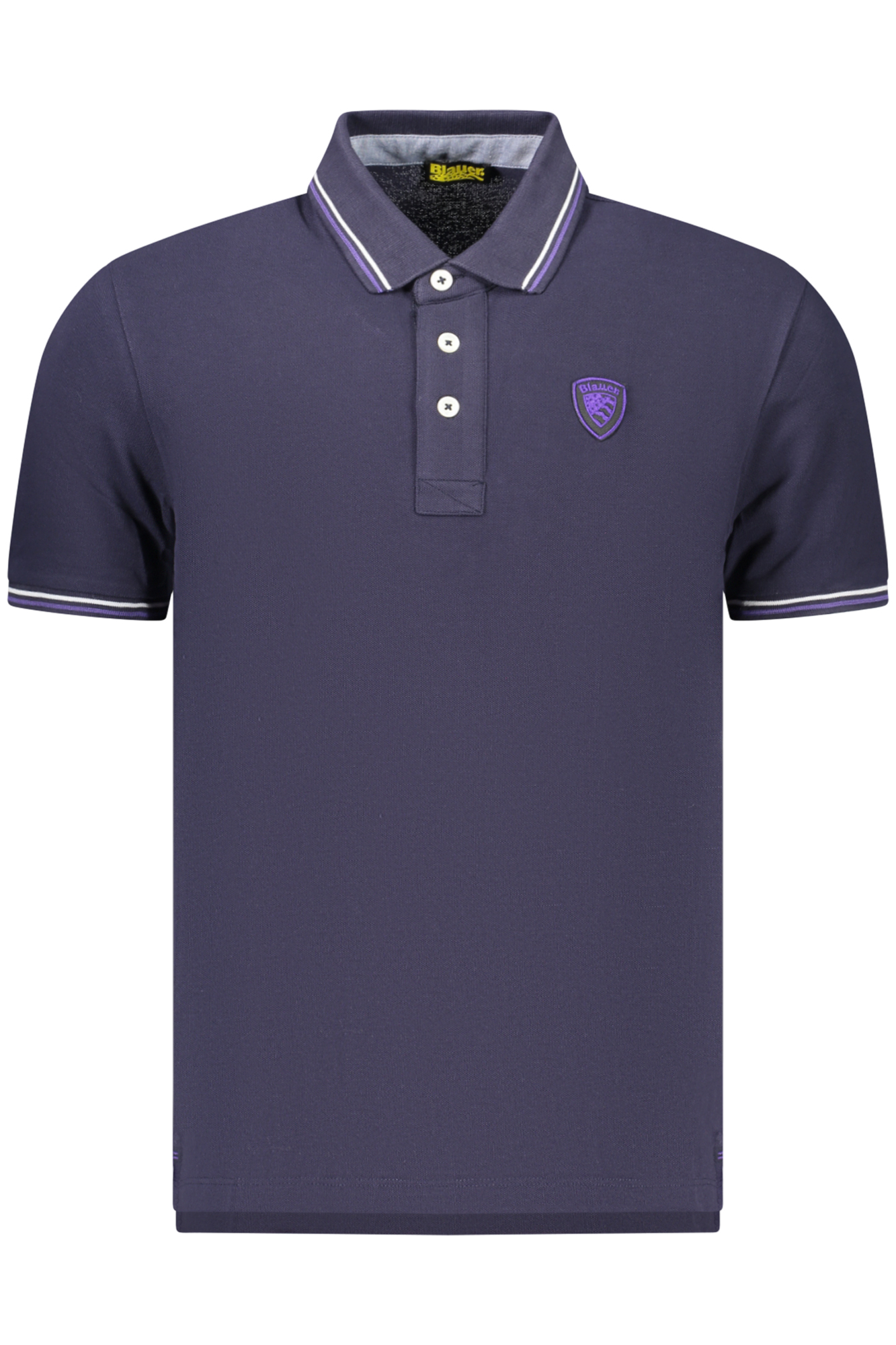 BLAUER APPAREL MEN'S SHORT-SLEEVE POLO SHIRT