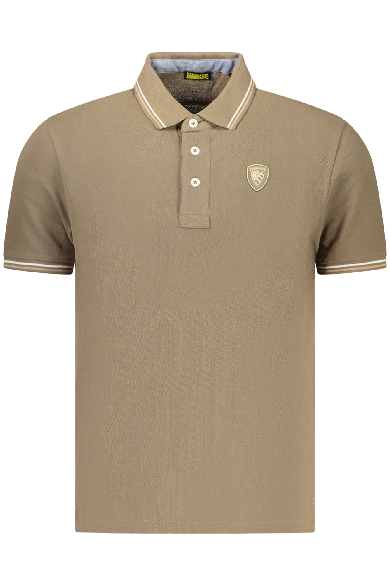 BLAUER APPAREL MEN'S SHORT-SLEEVED POLO SHIRT