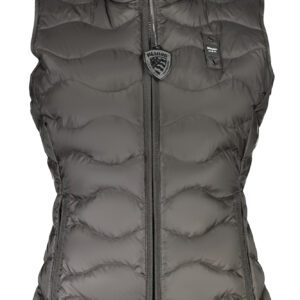 BLAUER APPAREL WOMEN'S BLACK SLEEVELESS JACKET BLAUER APPAREL