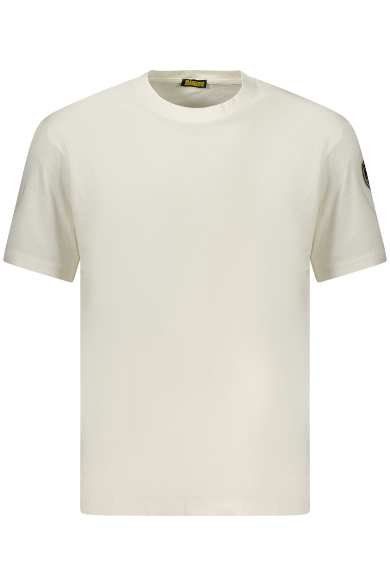 BLAUER APPAREL MEN'S SHORT-SLEEVE T-SHIRT WHITE BLAUER APPAREL