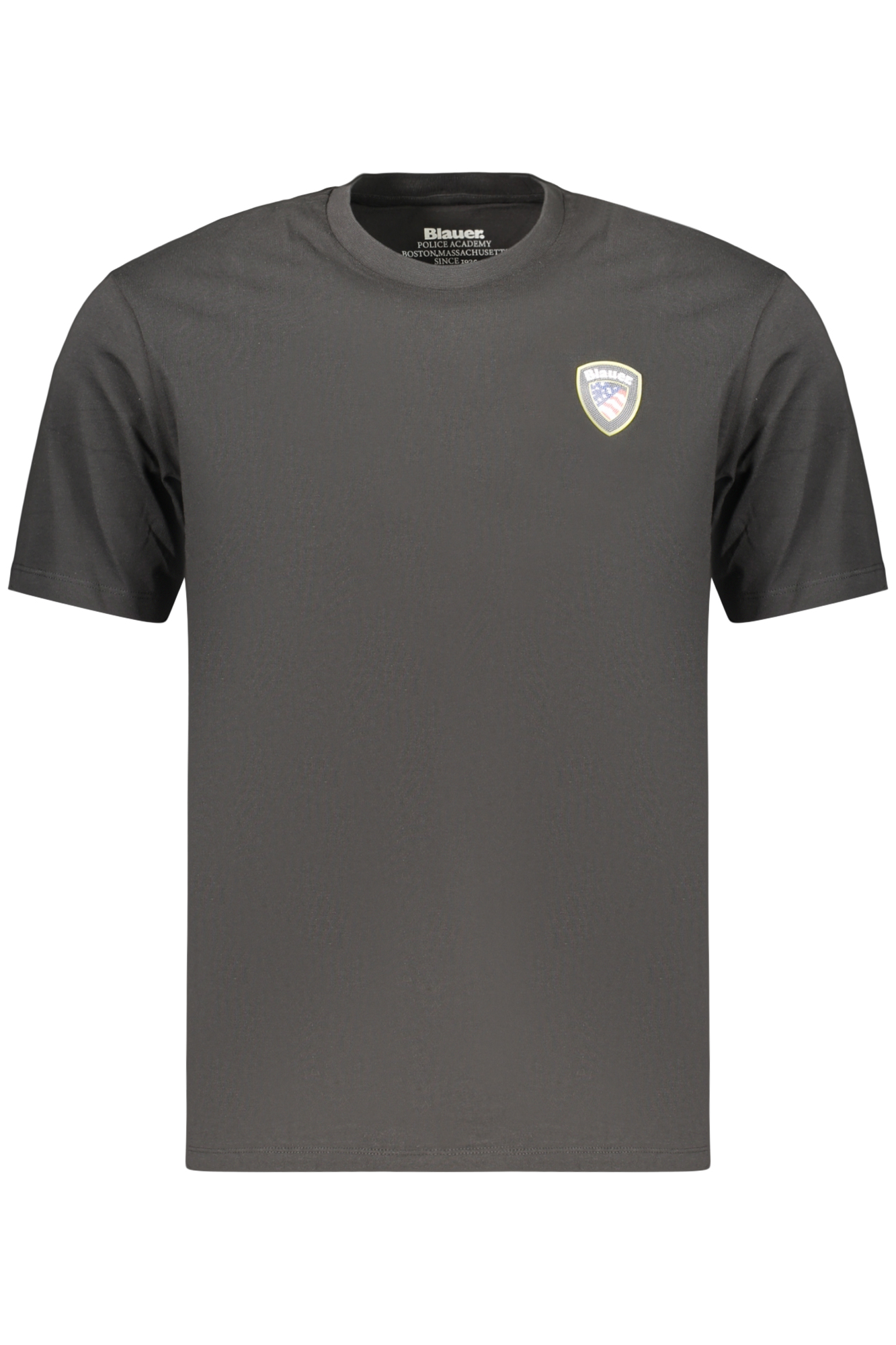 BLAUER APPAREL MEN'S SHORT-SLEEVE T-SHIRT BLACK BLAUER APPAREL