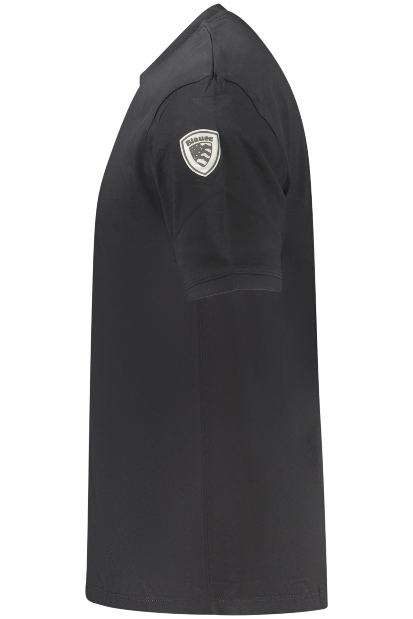 BLAUER APPAREL MEN'S SHORT-SLEEVE T-SHIRT BLACK - Image 3