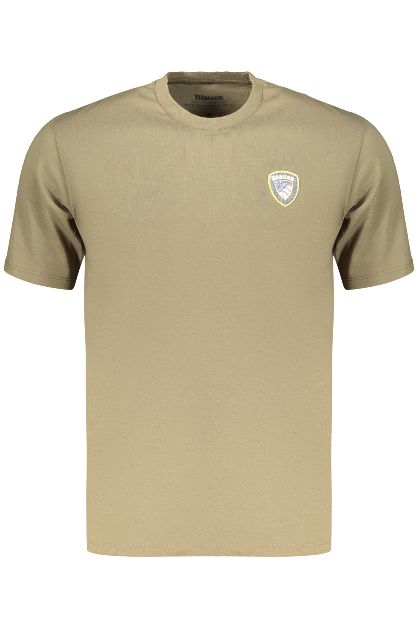 BLAUER APPAREL MEN'S SHORT-SLEEVED T-SHIRT GREEN BLAUER APPAREL