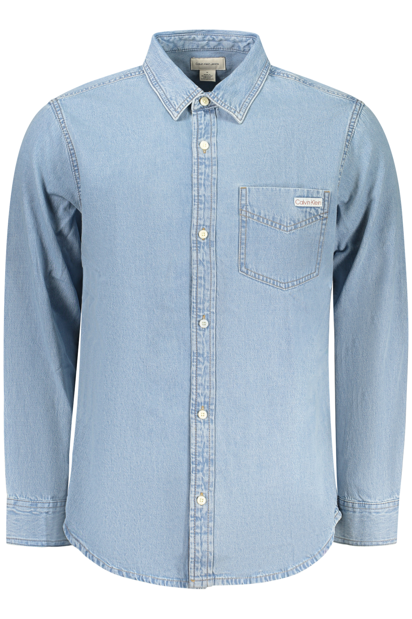 CALVIN KLEIN MEN'S LONG-SLEEVED SHIRT