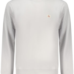 CALVIN KLEIN MEN'S GRAY ZIP-UP SWEATSHIRT CALVIN KLEIN