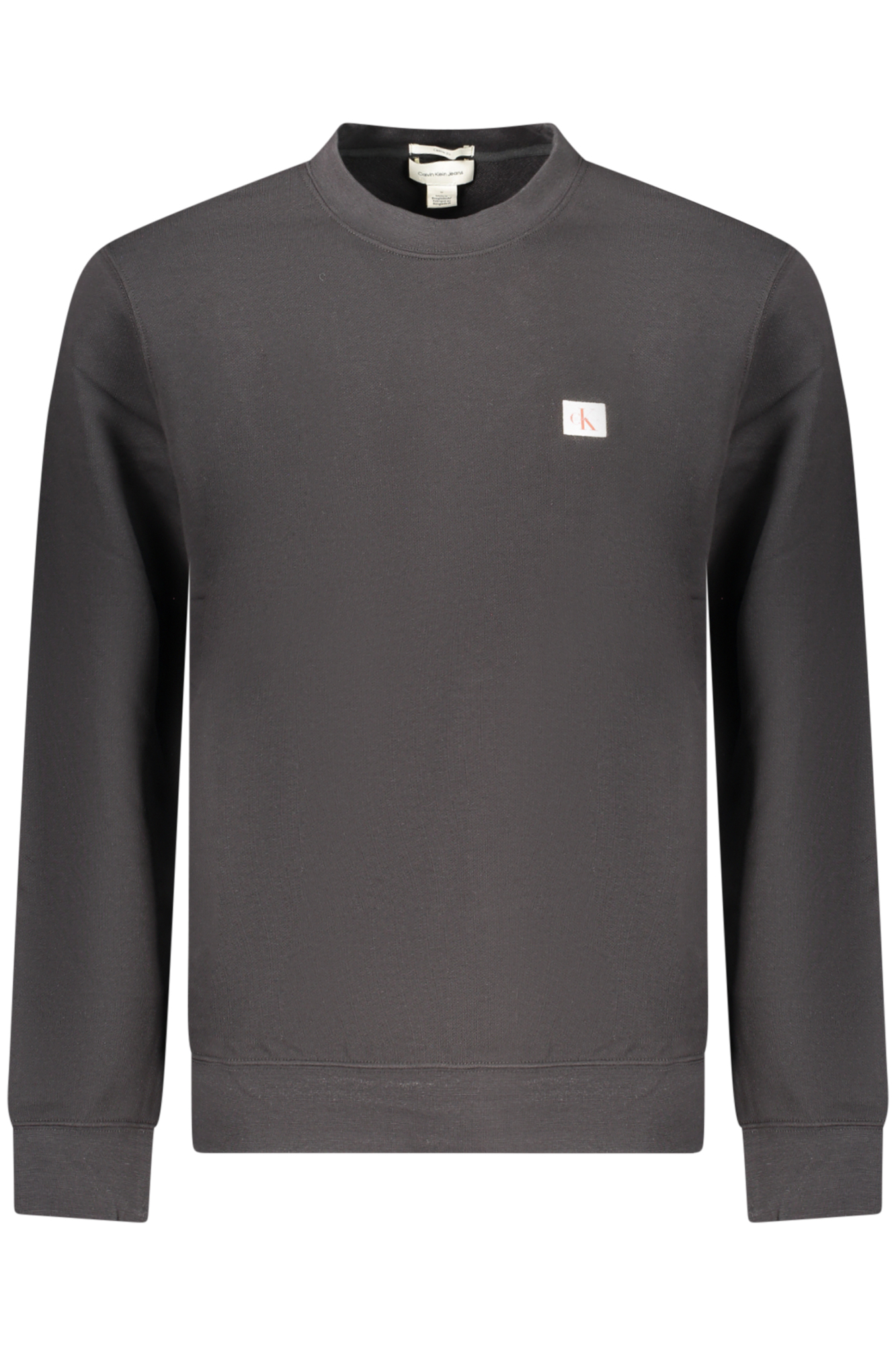 CALVIN KLEIN MEN'S BLACK ZIP-UP SWEATSHIRT CALVIN KLEIN