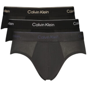 CALVIN KLEIN MEN'S BLACK BRIEFS CALVIN KLEIN