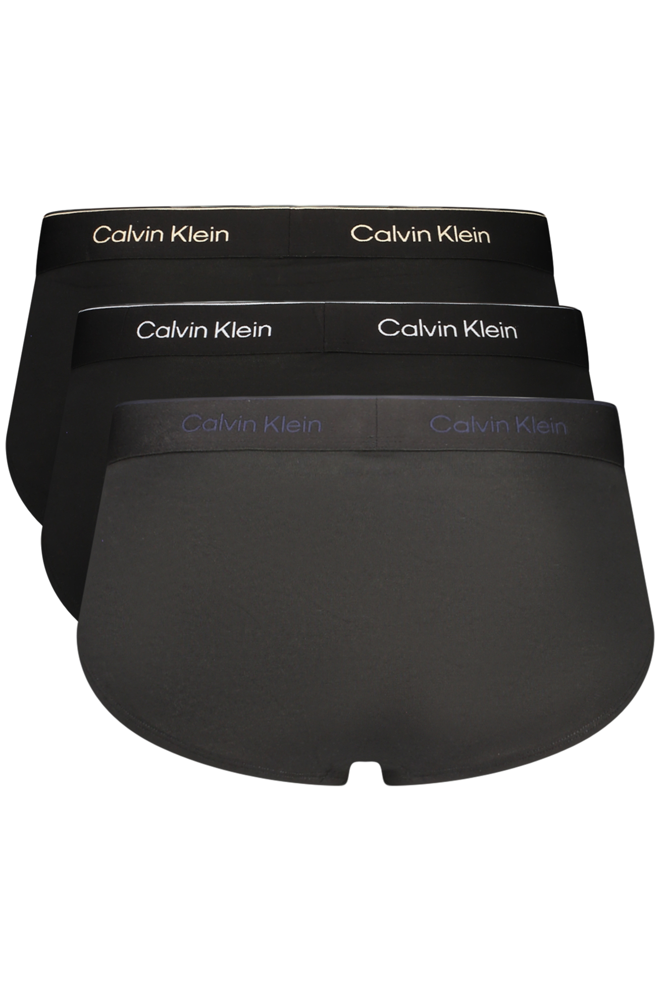 CALVIN KLEIN MEN'S BLACK BRIEFS - Image 2
