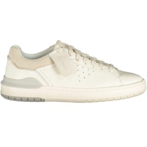 CLARKS MEN'S WHITE SPORTS SHOES CLARKS