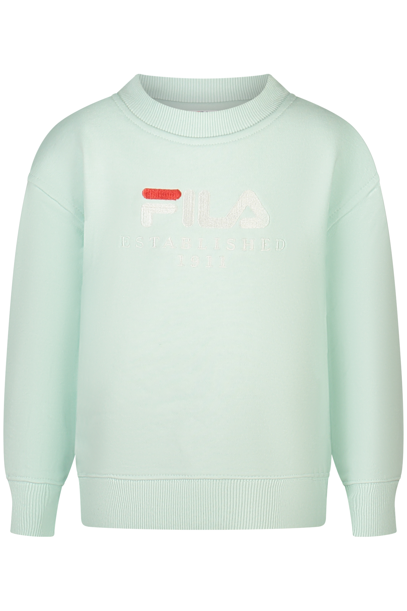 FILA GIRL'S GREEN ZIP-UP SWEATSHIRT FILA