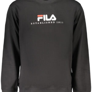 FILA MEN'S BLACK ZIP-UP SWEATSHIRT FILA