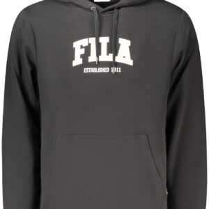 FILA MEN'S BLACK ZIP-UP SWEATSHIRT FILA