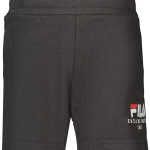 FILA BLACK KIDS' SHORTS FILA