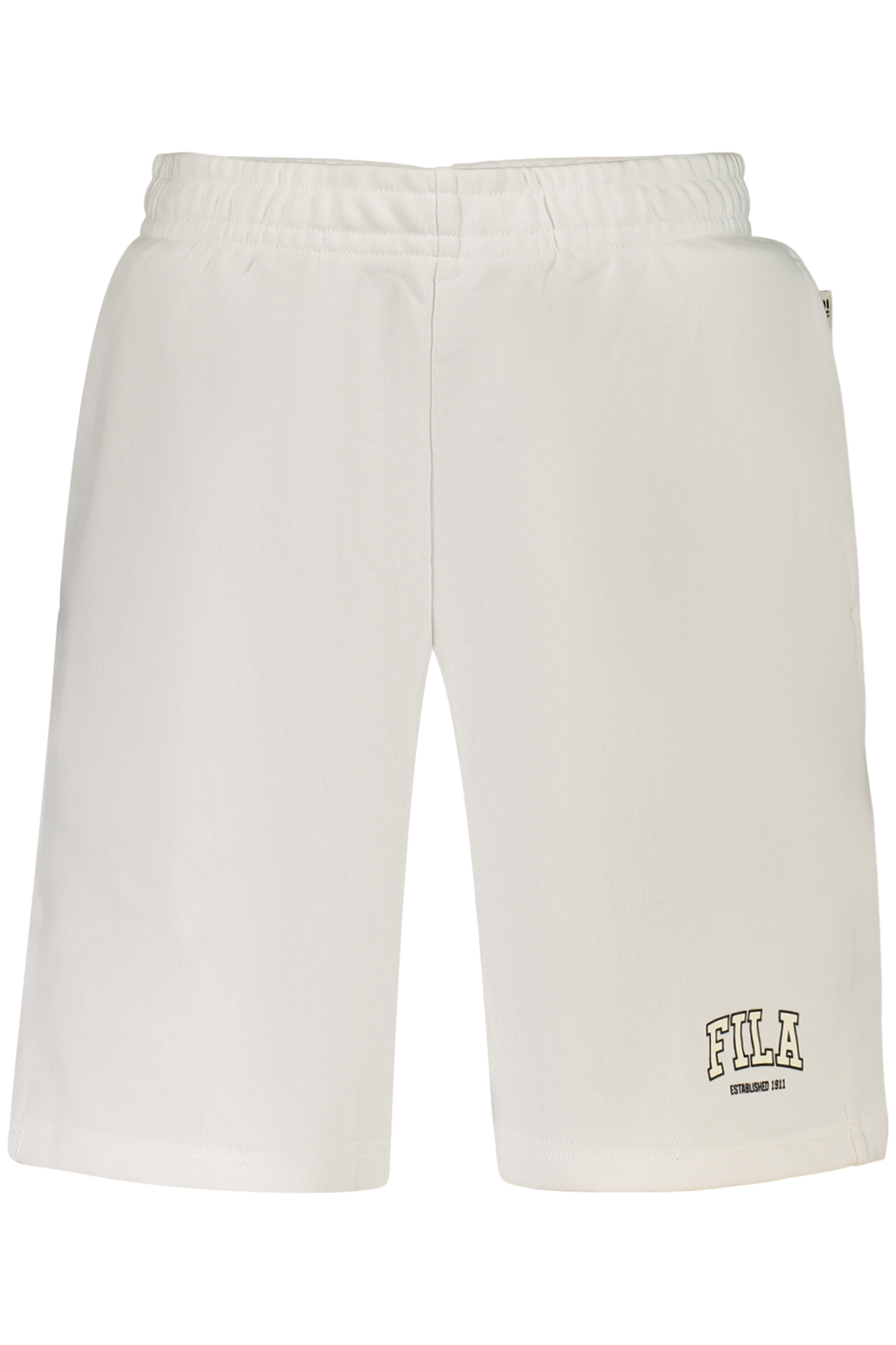 FILA MEN'S WHITE SHORT TRACKSUIT PANTS FILA