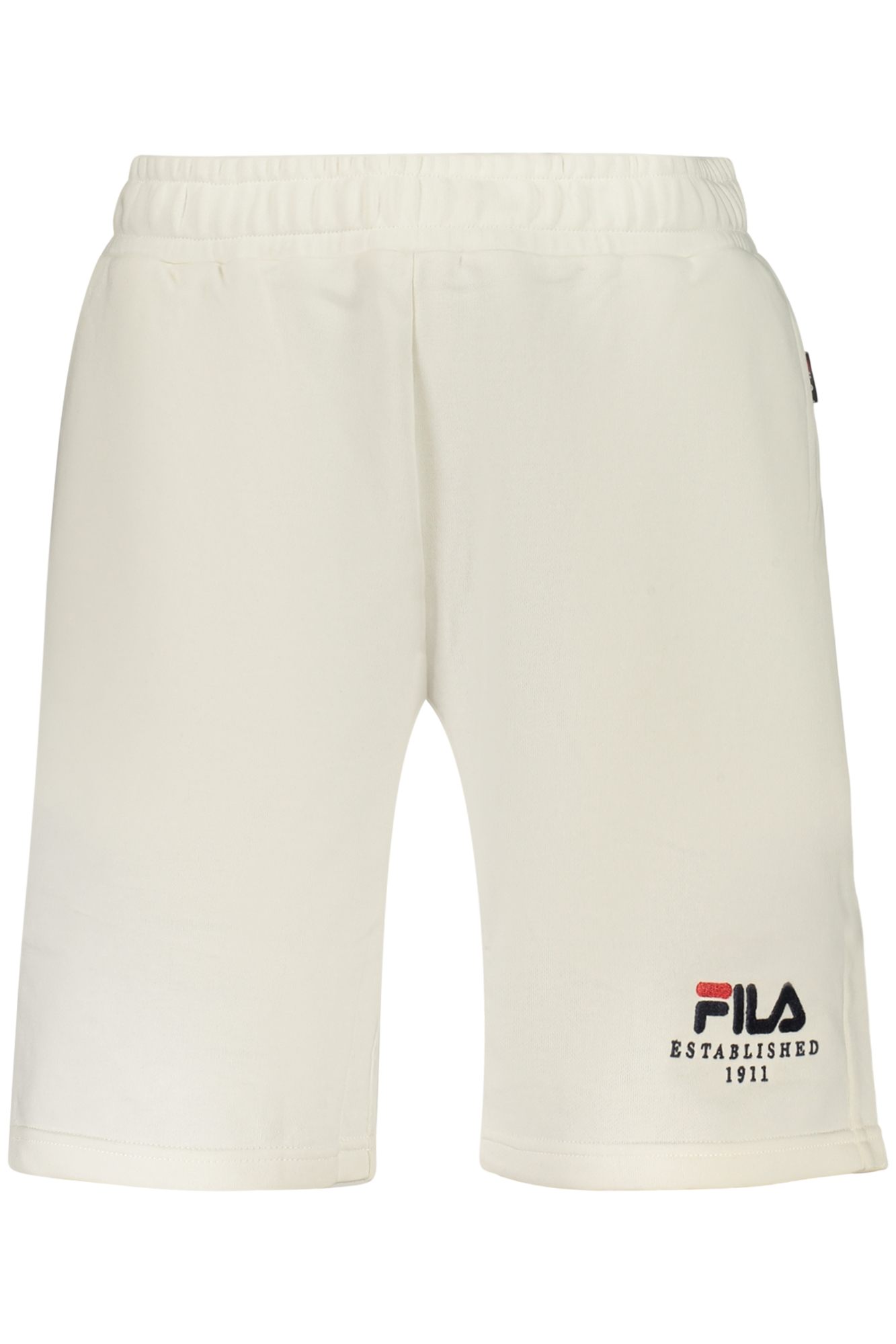 FILA MEN'S WHITE SHORT TRACKSUIT PANTS FILA