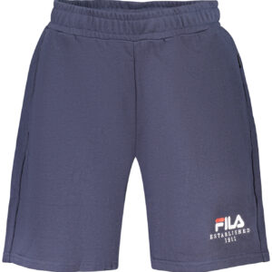 FILA MEN'S BLUE SHORT TRACKSUIT PANTS FILA