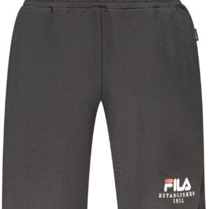 FILA MEN'S BLACK SHORT TRACKSUIT PANTS FILA