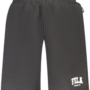 FILA MEN'S BLACK SHORT TRACKSUIT PANTS FILA