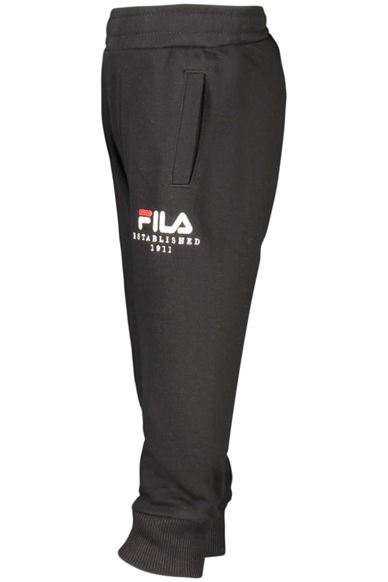 FILA GIRL'S BLACK LONG TRACKSUIT PANTS - Image 3