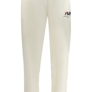FILA MEN'S LONG WHITE TRACKSUIT PANTS FILA