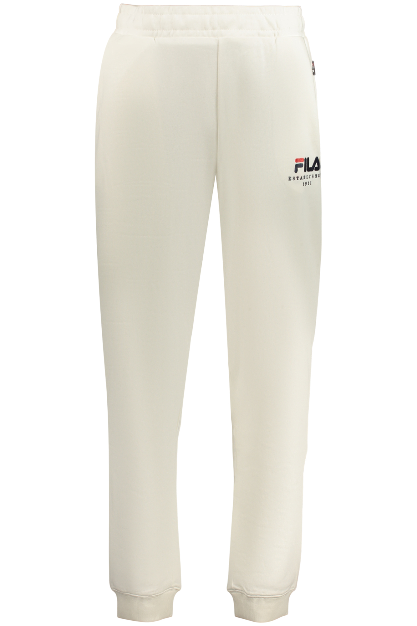 FILA MEN'S LONG WHITE TRACKSUIT PANTS FILA