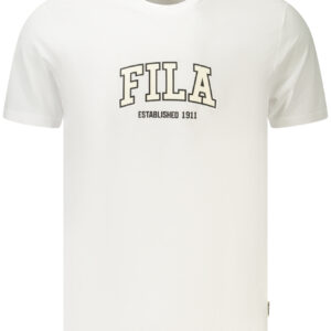 FILA MEN'S SHORT-SLEEVED T-SHIRT WHITE FILA