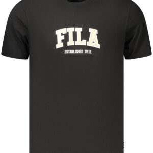 FILA MEN'S SHORT-SLEEVE T-SHIRT BLACK FILA
