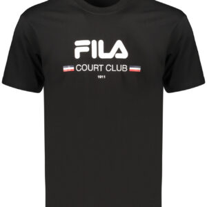 FILA MEN'S SHORT-SLEEVE T-SHIRT BLACK FILA