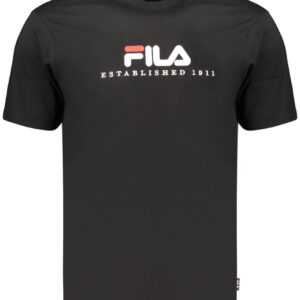 FILA MEN'S SHORT-SLEEVE T-SHIRT BLACK FILA