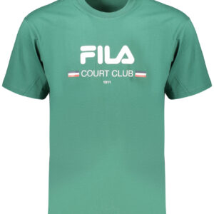 FILA MEN'S SHORT-SLEEVED T-SHIRT GREEN FILA