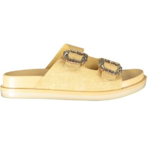 LAURA BIAGIOTTI WOMEN'S BEIGE SLIPPER LAURA BIAGIOTTI