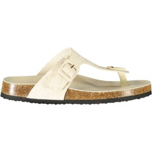 LAURA BIAGIOTTI WOMEN'S WHITE SLIPPER FOOTWEAR LAURA BIAGIOTTI