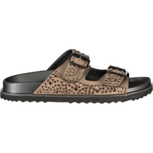 LAURA BIAGIOTTI WOMEN'S BROWN SLIPPER FOOTWEAR LAURA BIAGIOTTI