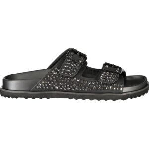 LAURA BIAGIOTTI WOMEN'S BLACK SLIPPER FOOTWEAR LAURA BIAGIOTTI
